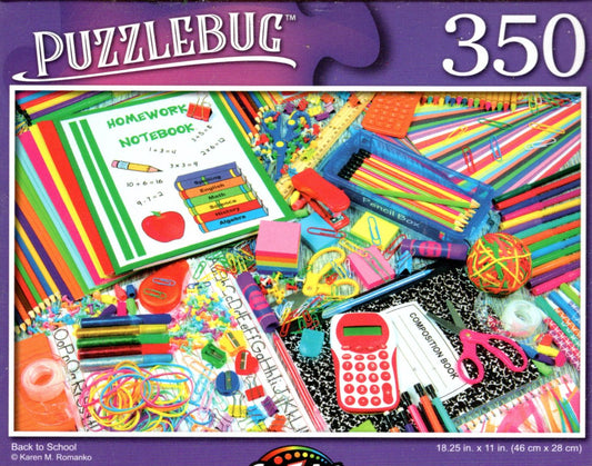 Back to School - 350 Pieces Jigsaw Puzzle