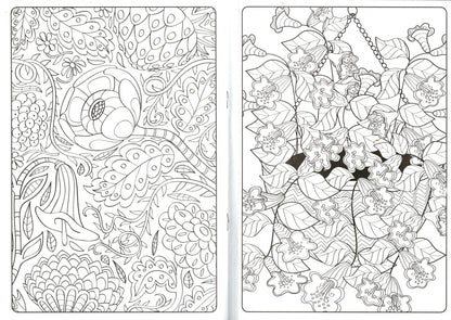 Coloring Books for Adults - Butterflies & Color America (Set of 2 Books)