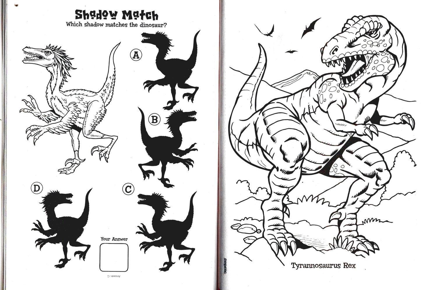Dino Crash - Coloring & Activity Book