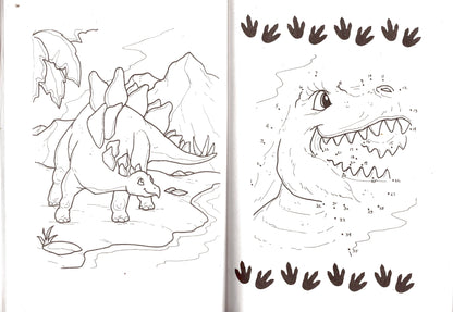 Dinosaurs - Coloring & Activity Book