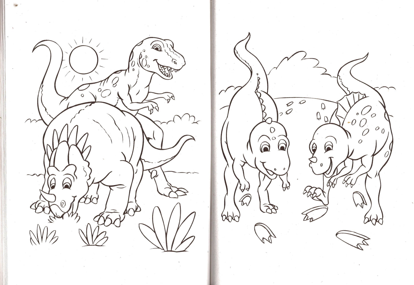 Dinosaurs - Coloring & Activity Book