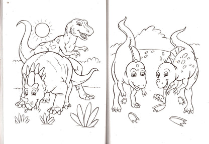 Dinosaurs - Coloring & Activity Book