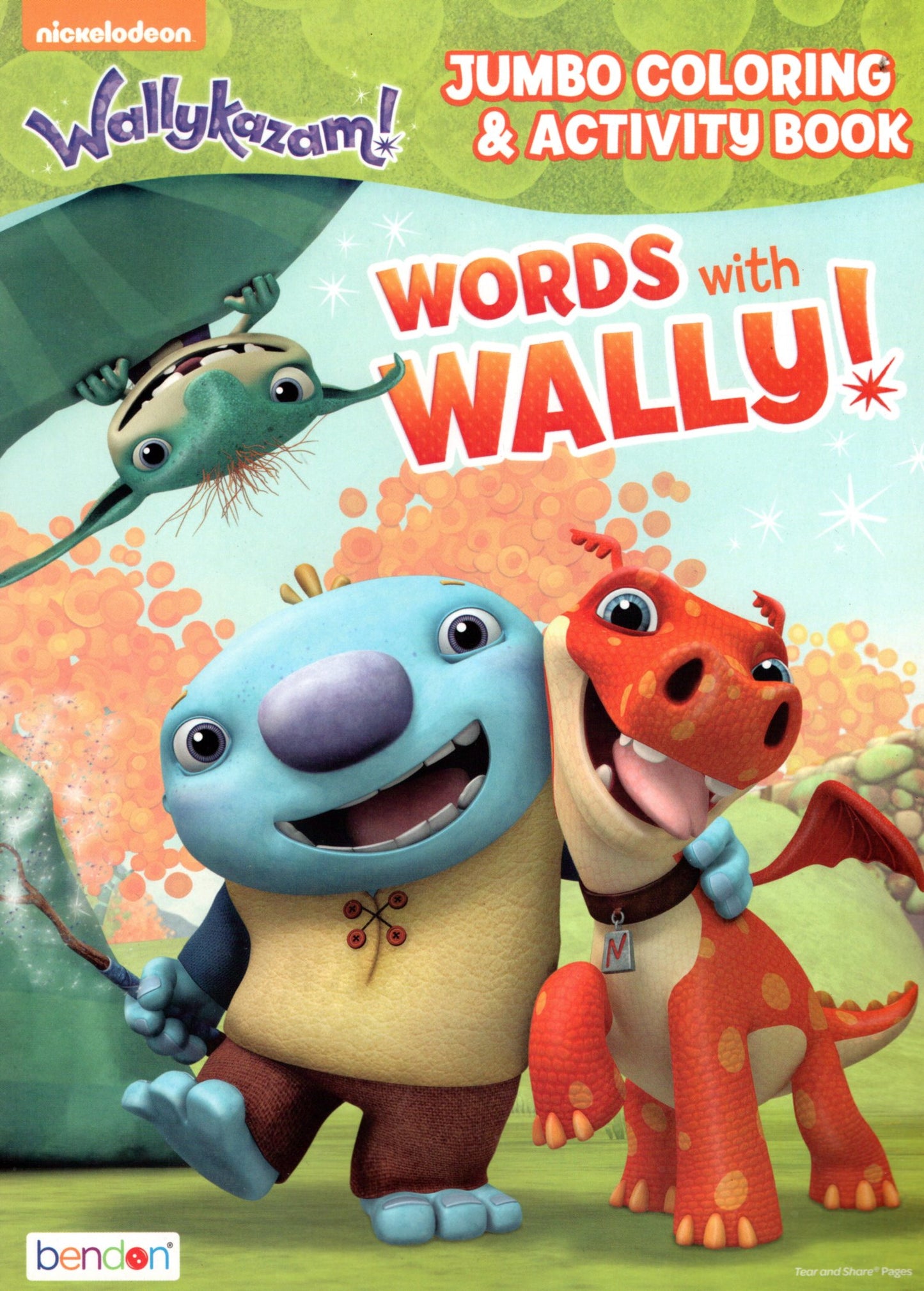 Words with Wally - Jumbo Coloring & Activity Book