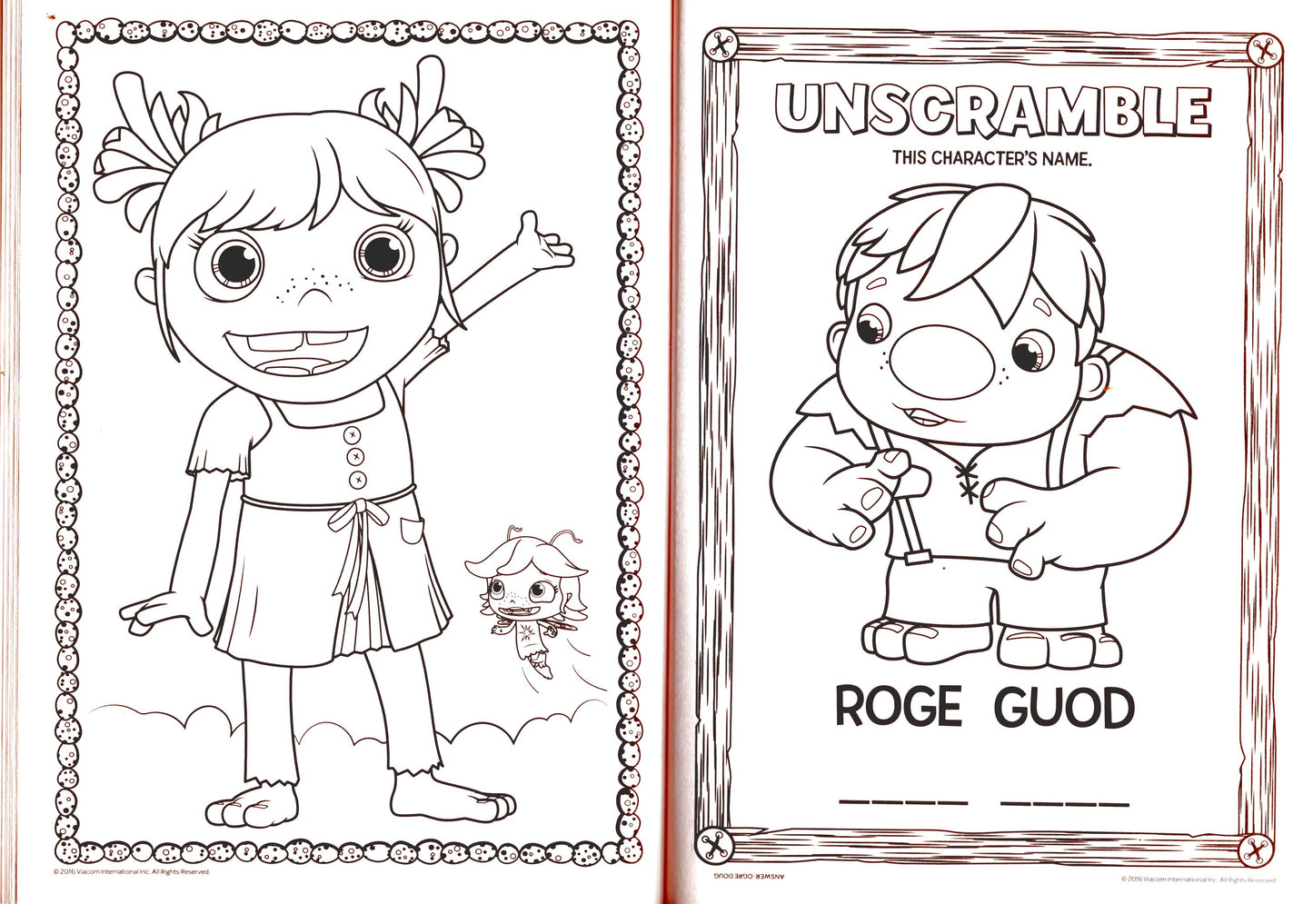 Words with Wally - Jumbo Coloring & Activity Book