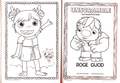 Words with Wally - Jumbo Coloring & Activity Book