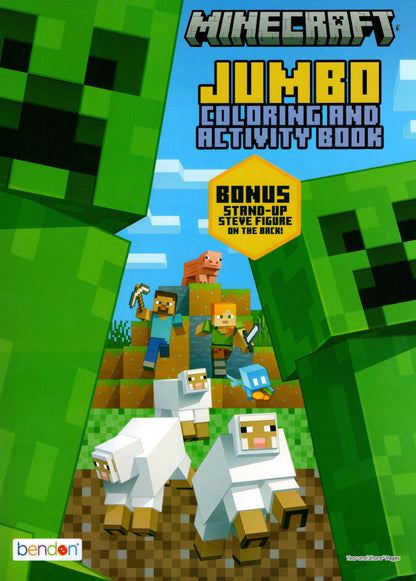 Minecraft - Jumbo Coloring & Activity Book