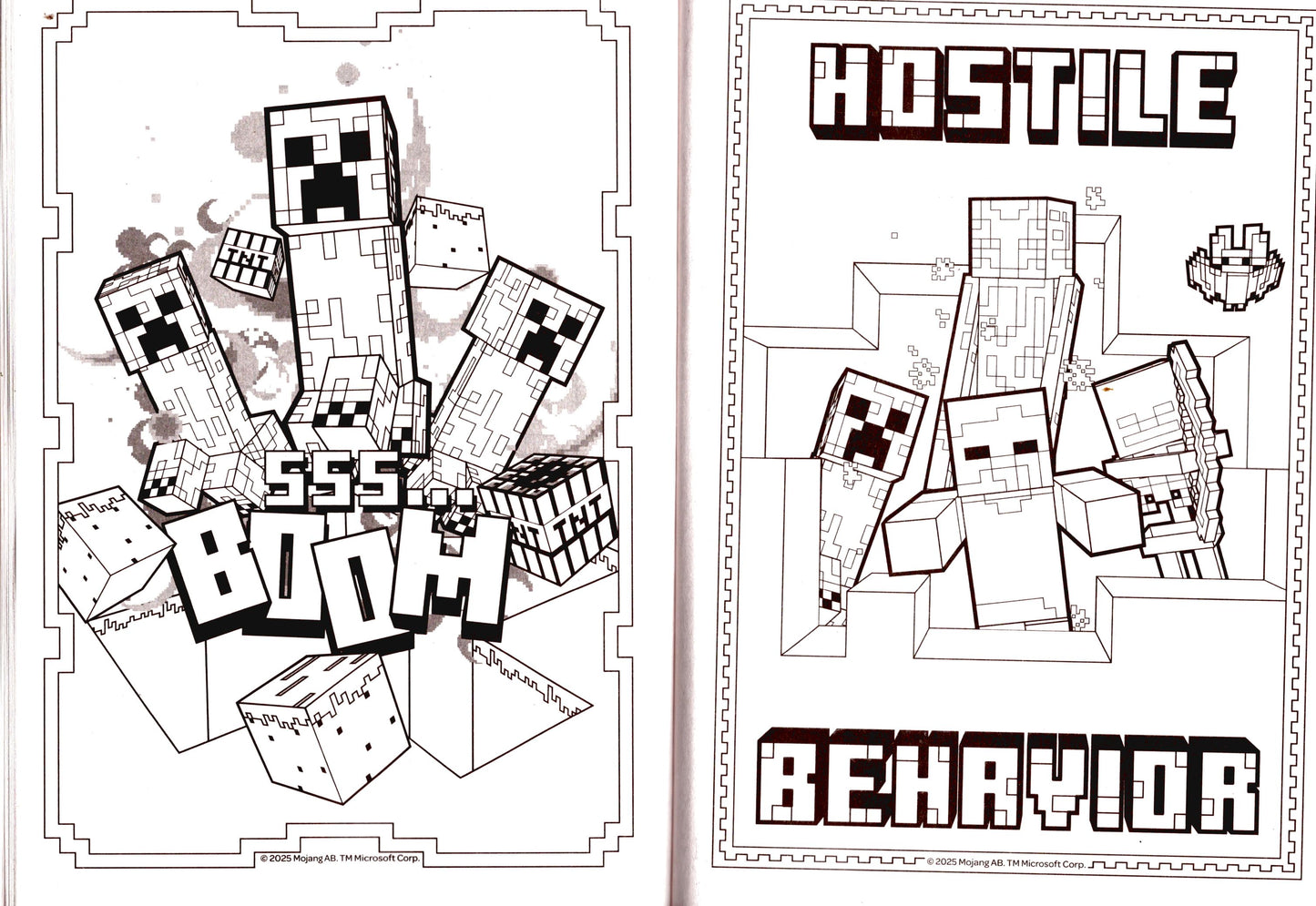 Minecraft - Jumbo Coloring & Activity Book