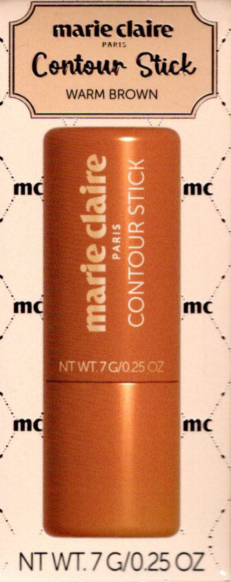 Marie Claire Contour Stick Warm Brown, EYELASH & BROW SERUM & MASCARA Set of 3