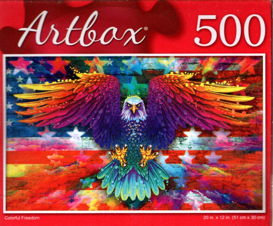 Colorful Freedom - 500 Pieces Jigsaw Puzzle