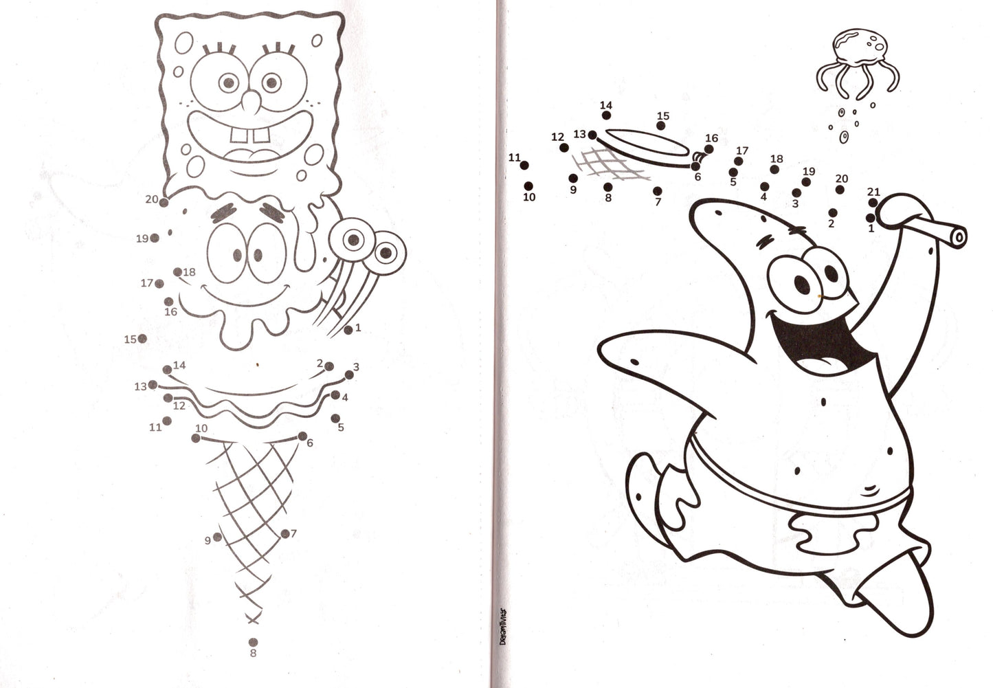 SpongeBob - Picture Perfect - Dot to Dot - Coloring & Activity Books