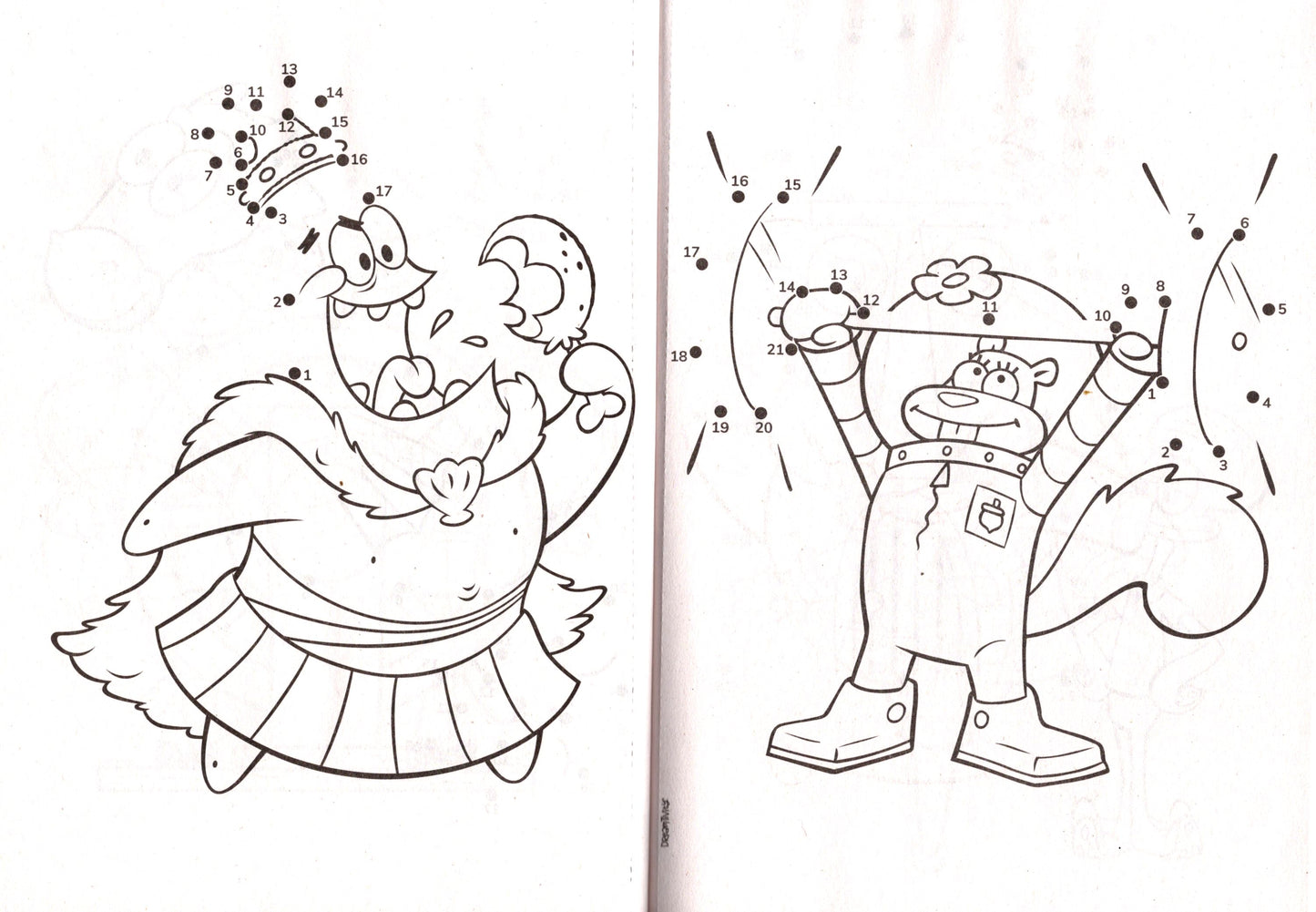 SpongeBob - Picture Perfect - Dot to Dot - Coloring & Activity Books