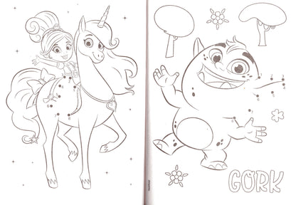 Nella the Princess Kinght - My Bff is a Unicorn - Dot to Dot - Coloring & Activity Books
