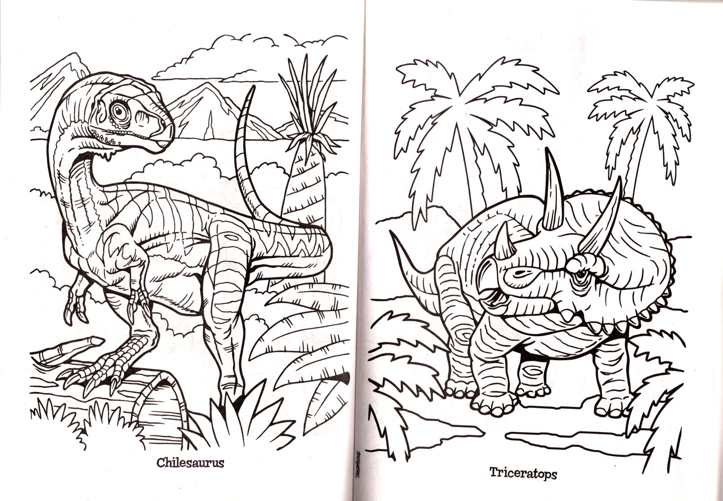 Dino Crash & Dino Trouble - Coloring & Activity Book (Set of 2 Books)