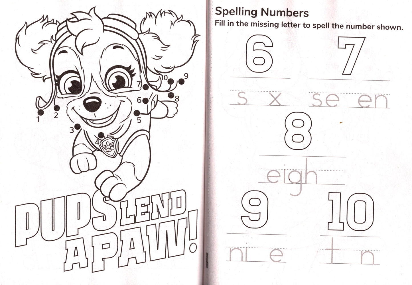 Paw Patrol - Dot to Dot - Pup Pup Power - Coloring & Activity Books