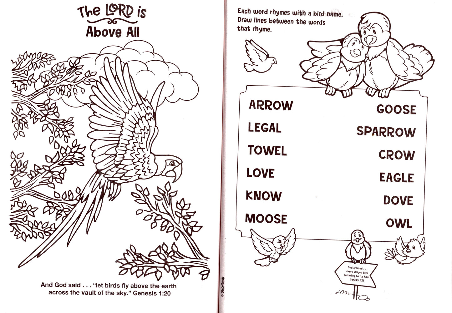 Bible Fun - Read and Color - Coloring & Activity Book - (Set of 3 Books) v9