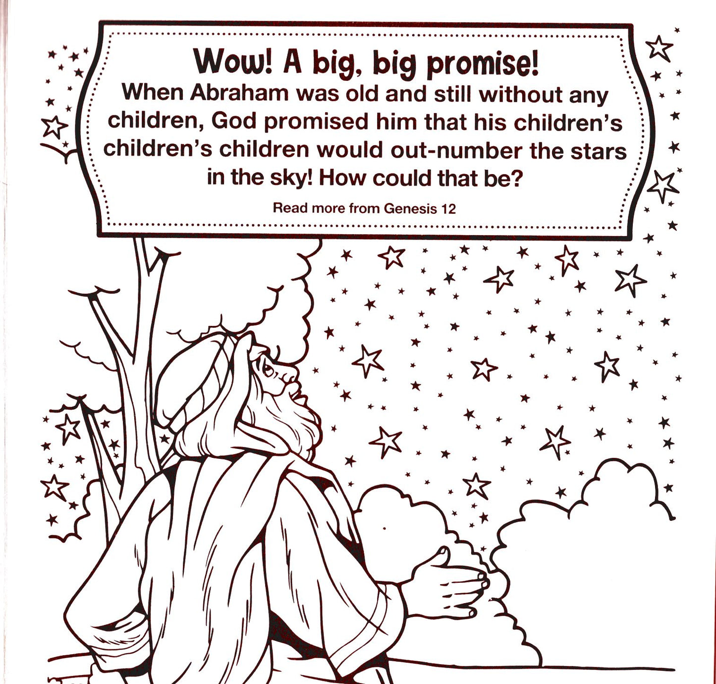 Bible Fun - Read and Color - Faithful and True and Trust Him Always - Book