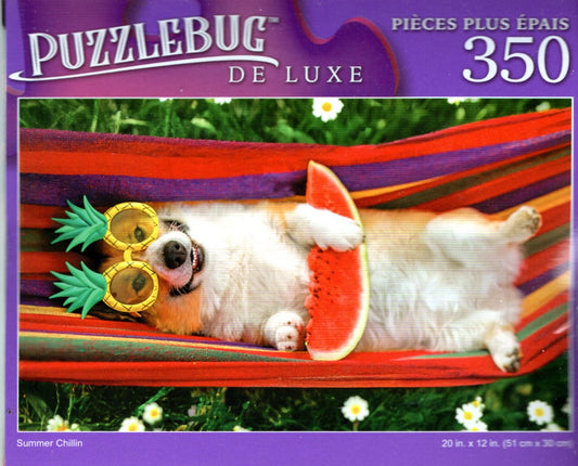 Summer Chillin - 350 Pieces Jigsaw Deluxe Puzzle