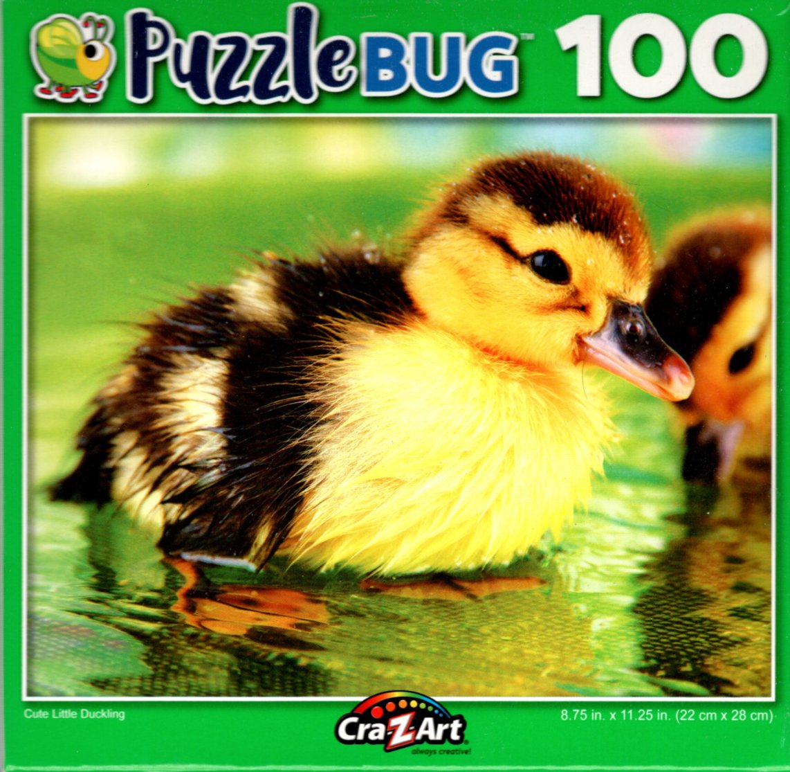 Cute Little Duckling - 100 Piece Jigsaw Puzzle