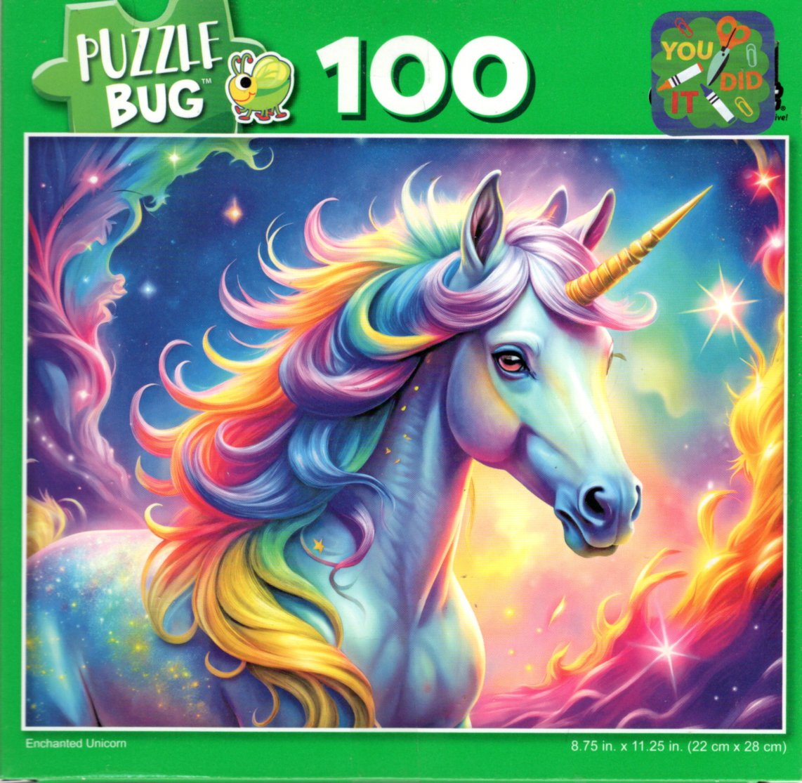 Enchanted Unicorn - 100 Piece Jigsaw Puzzle