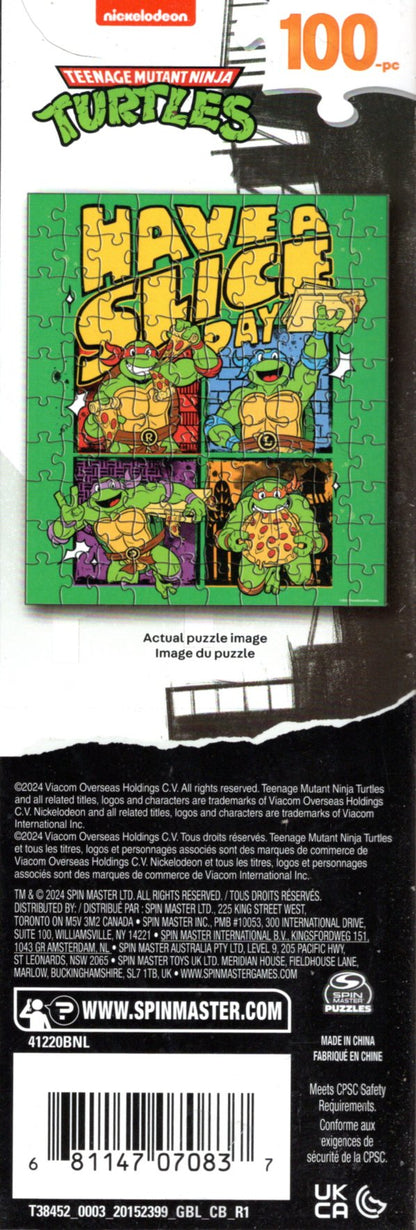 Nickelodeon Teenage Mutant Ninja Turttles - 100 Pieces Jigsaw Puzzle