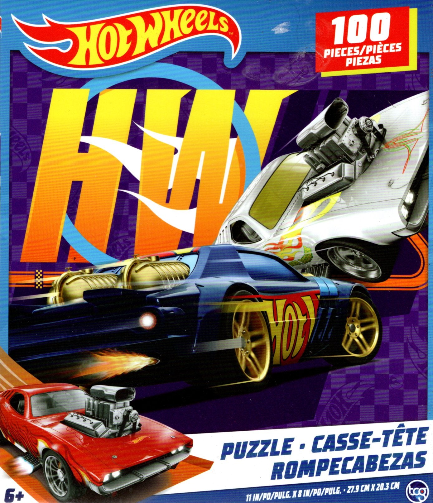 Hot Wheels - 100 Pieces Jigsaw Puzzle v2