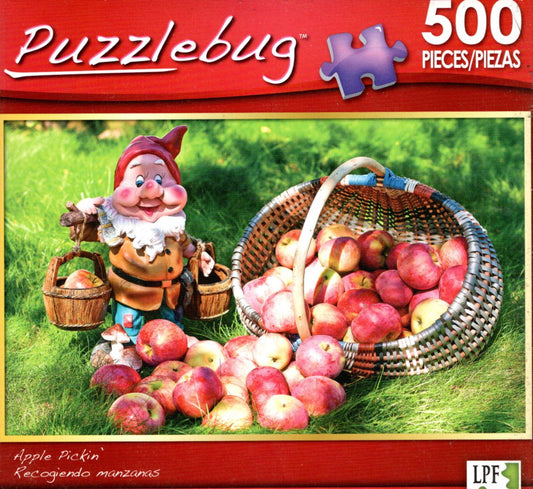 Apple Pickin - 500 Pieces Jigsaw Puzzle