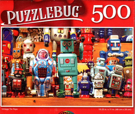 Vintage Tin Toys - 500 Pieces Jigsaw Puzzle