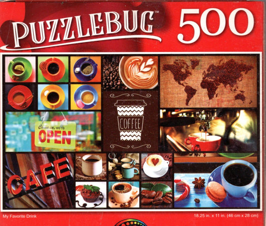 My Favorite Drink - 500 Pieces Jigsaw Puzzle