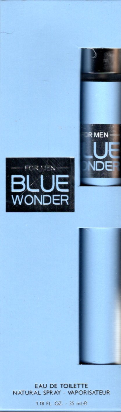 For Men Blue Wonder Eau De Parfüm Spray Vaporisateur 1.18 Oz New