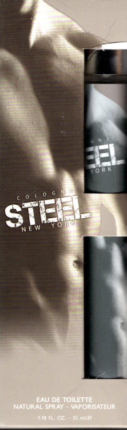 For Men Cologne Steel New York Eau De Parfüm Spray Vaporisateur 1.18 Oz New