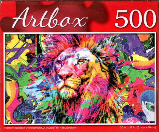 Fierce Resolution - 500 Pieces Jigsaw Puzzle