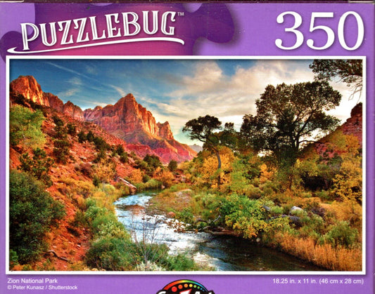 Zion National Park - 350 Pieces Jigsaw Puzzle