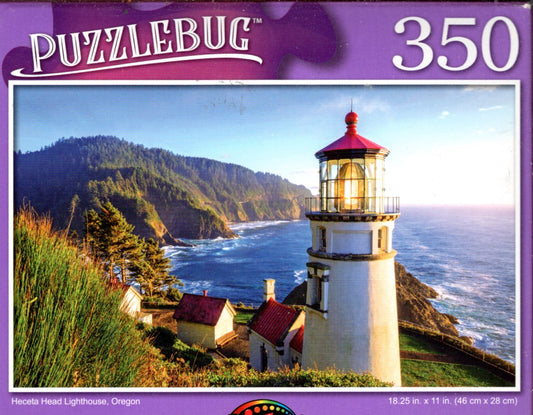 Heceta Head Lighthouse, Oregon - 350 Pieces Jigsaw Puzzle