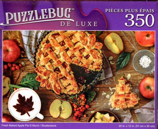 Fresh Baked Apple Pie - 350 Pieces Jigsaw Deluxe Puzzle