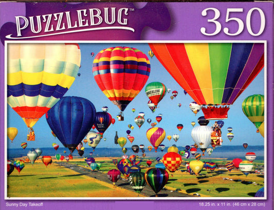 Sunny Day Takeoff - 350 Pieces Jigsaw Puzzle