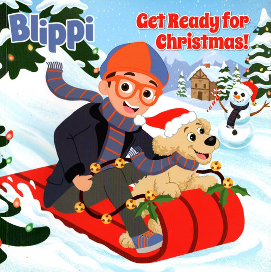 Blippi Get Ready for Christmas - Children's Book
