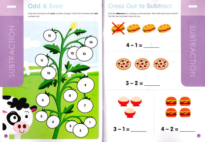 First Grade Educational Workbooks - Reading, Phonics, Addition, & Subtraction 14