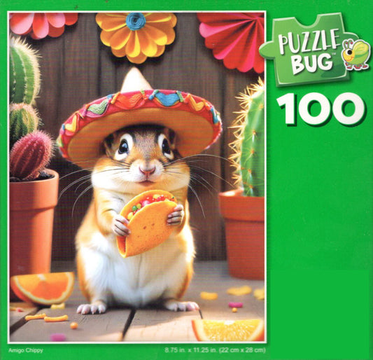 Amigo Chippy - 100 Piece Jigsaw Puzzle