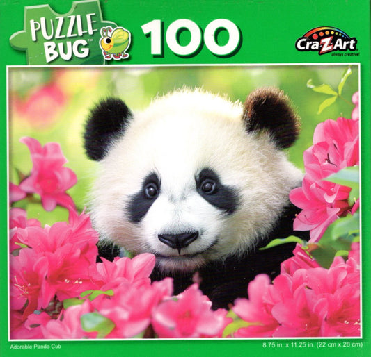 Adorable Panda Cub - 100 Piece Jigsaw Puzzle