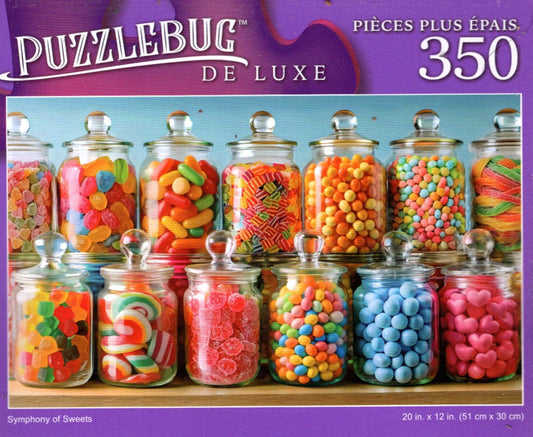 Symphony of Sweets - 350 Pieces Jigsaw Deluxe Puzzle