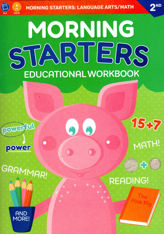 Second Grade - Morning Starters Educational Workbooks - v20