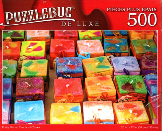 Pretty Market Candies - 500 Pieces Deluxe Jigsaw Puzzle (Copy)