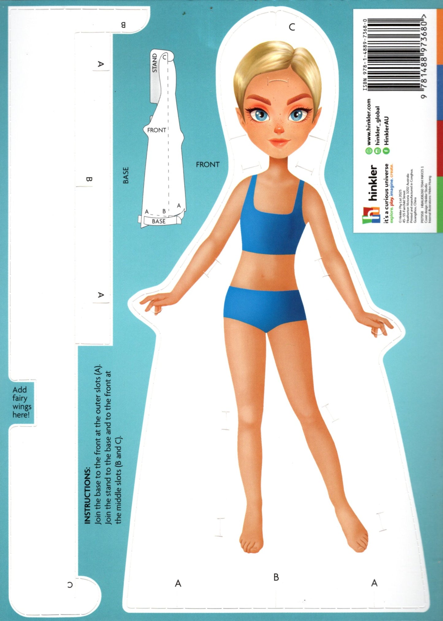 Dress-Up Girls Paper Dolls - Enchanted Fairs - Children Books