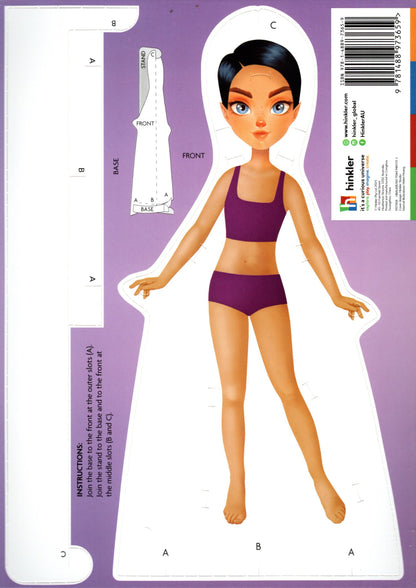 Dress-Up Girls Paper Dolls - Blossom Princess - Children Books