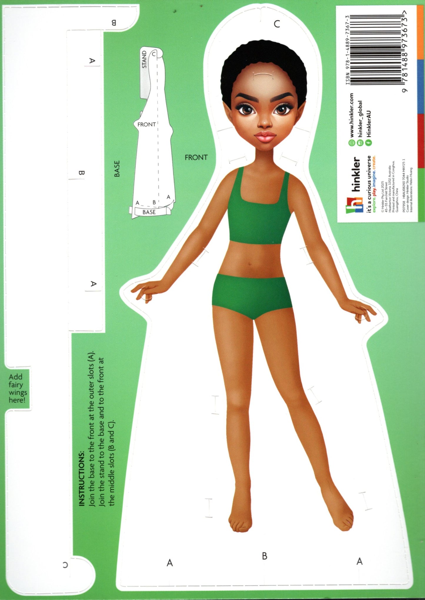 Dress-Up Girls Paper Dolls - Magical Fairs - Children Books