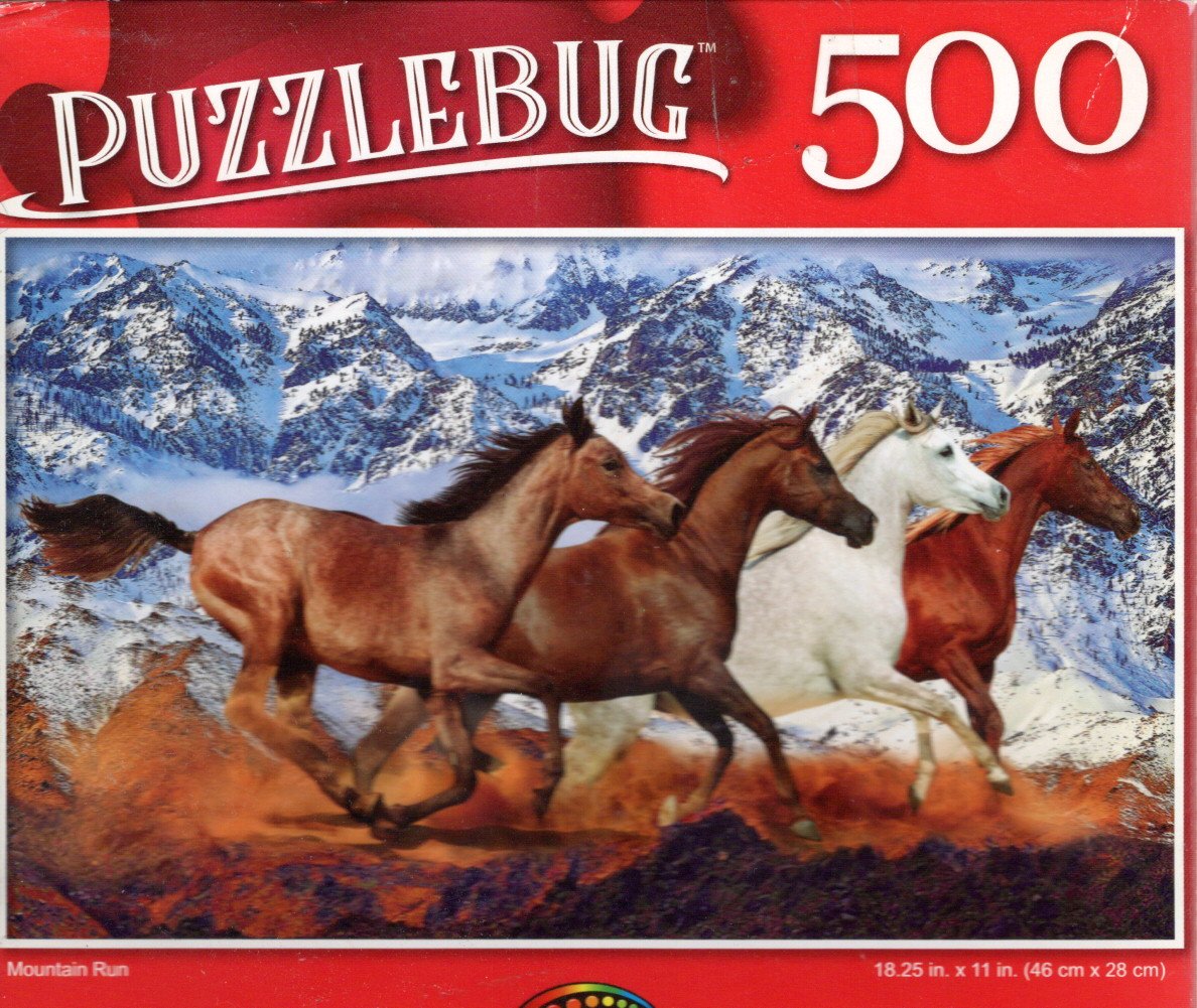 Mountain Run - 500 Pieces Jigsaw Puzzle