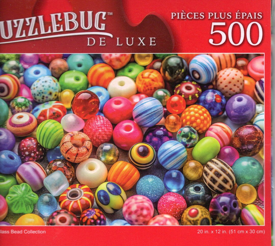 Bead Collection - 500 Pieces Deluxe Jigsaw Puzzle
