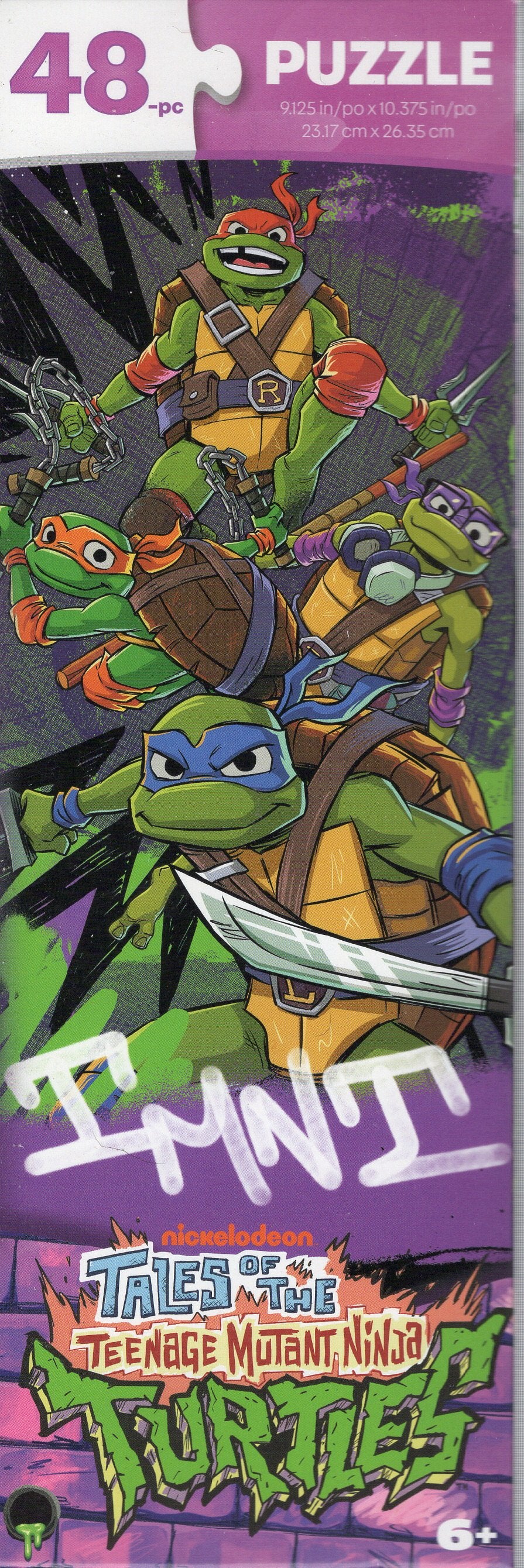 Tales of the Teenage - Mutant Ninja Turtles - 48 Pieces Jigsaw Puzzle