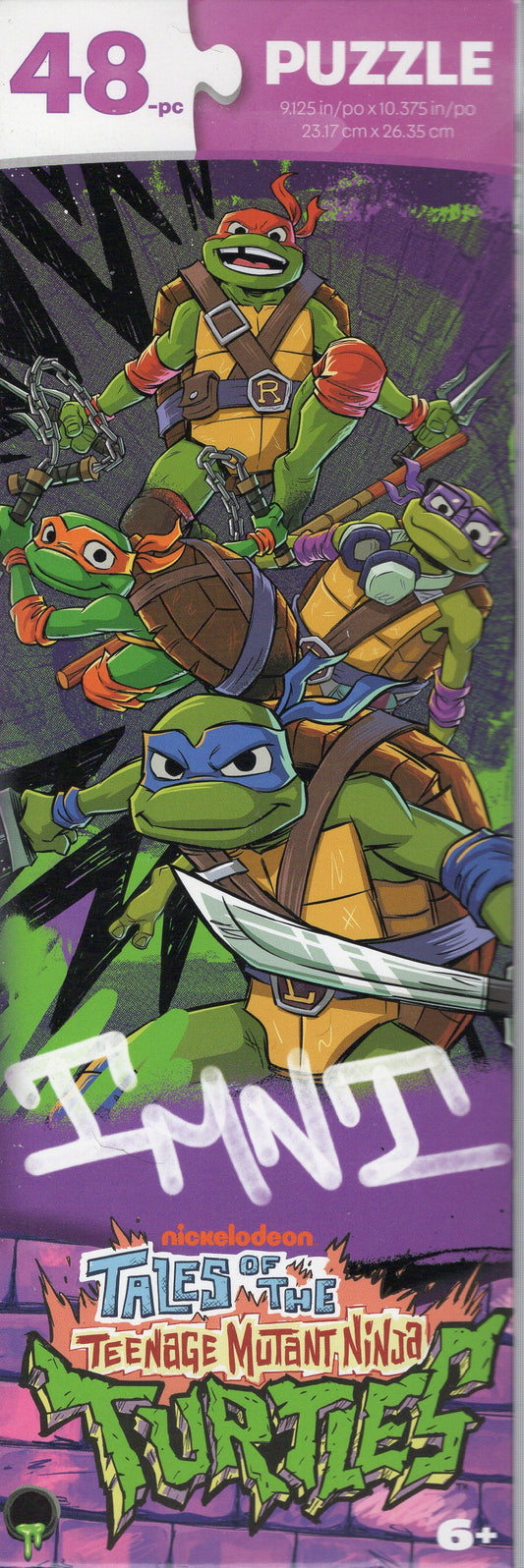 Tales of the Teenage - Mutant Ninja Turtles - 48 Pieces Jigsaw Puzzle