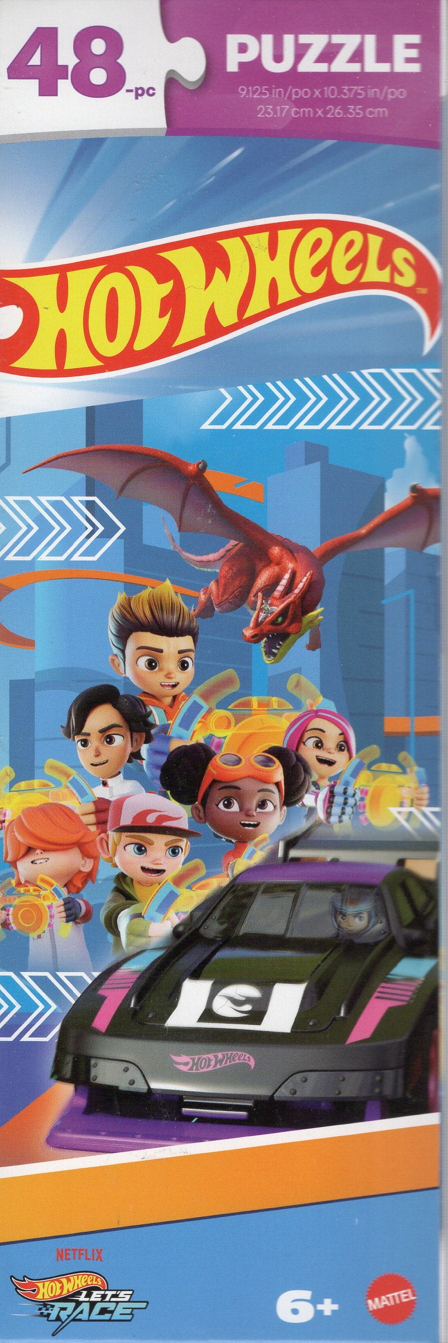 Hot Wheels - 48 Pieces Jigsaw Puzzle